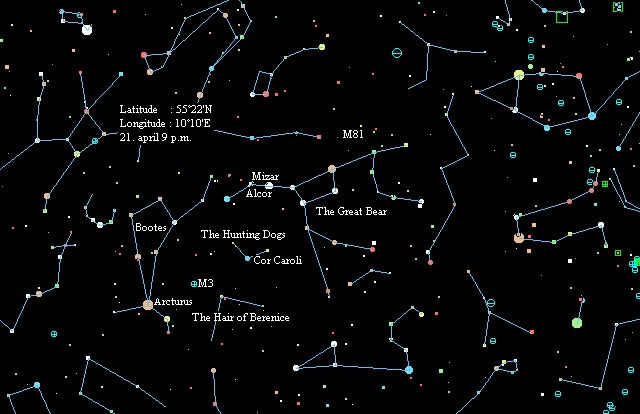 Stjernekort april